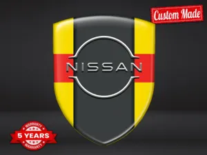 Nissan Autocollants Bombés Auto Résistants Premium Minimal